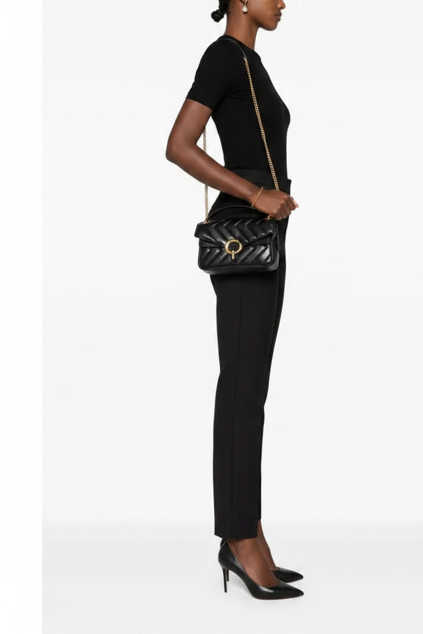 Luxury Flap Crossbody Bag