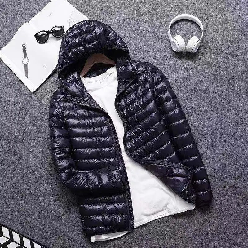 Men's Hooded Padded Vest Jacket