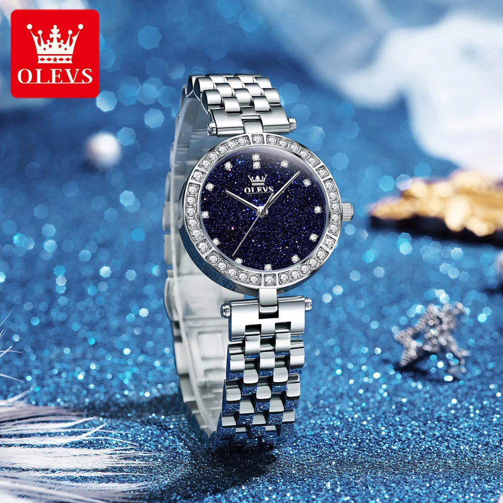 OLEVS Starry Dial Quartz Watch