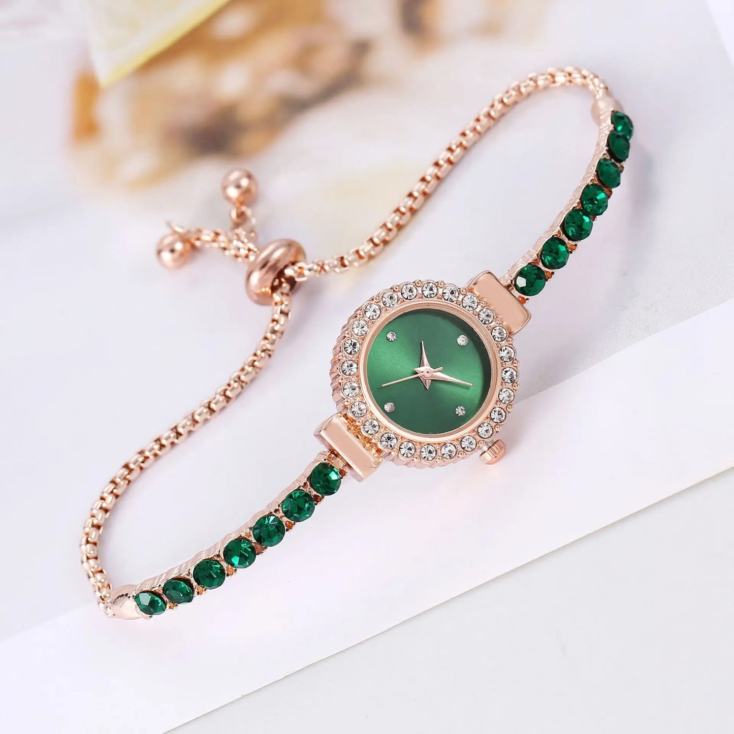 Women's Small Dial Bracelet Quartz Watch