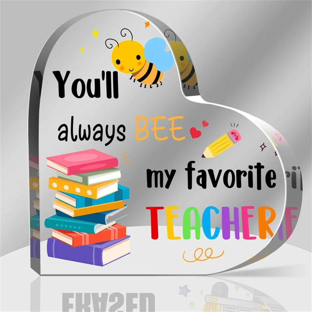 Teacher Thank You Plaque Classroom Decor