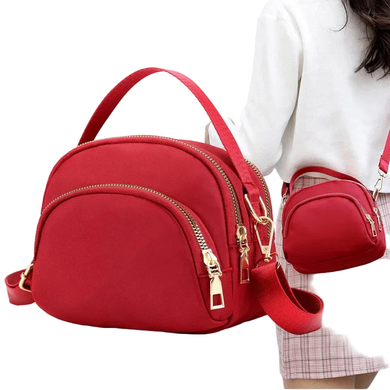 3-Layer Large Crossbody Handbag