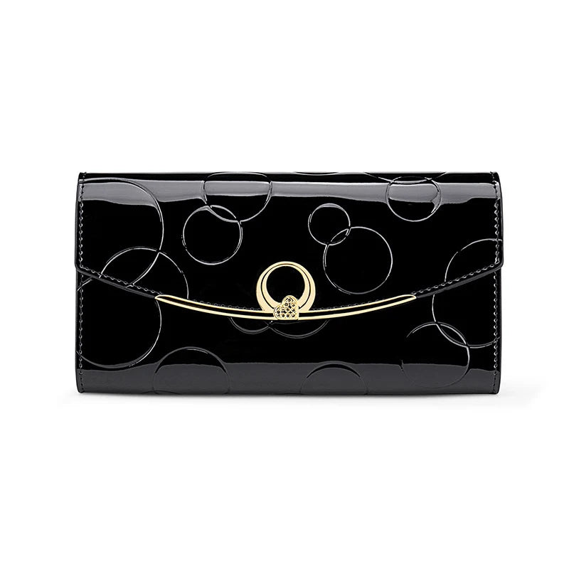 RFID Leather Women Wallet