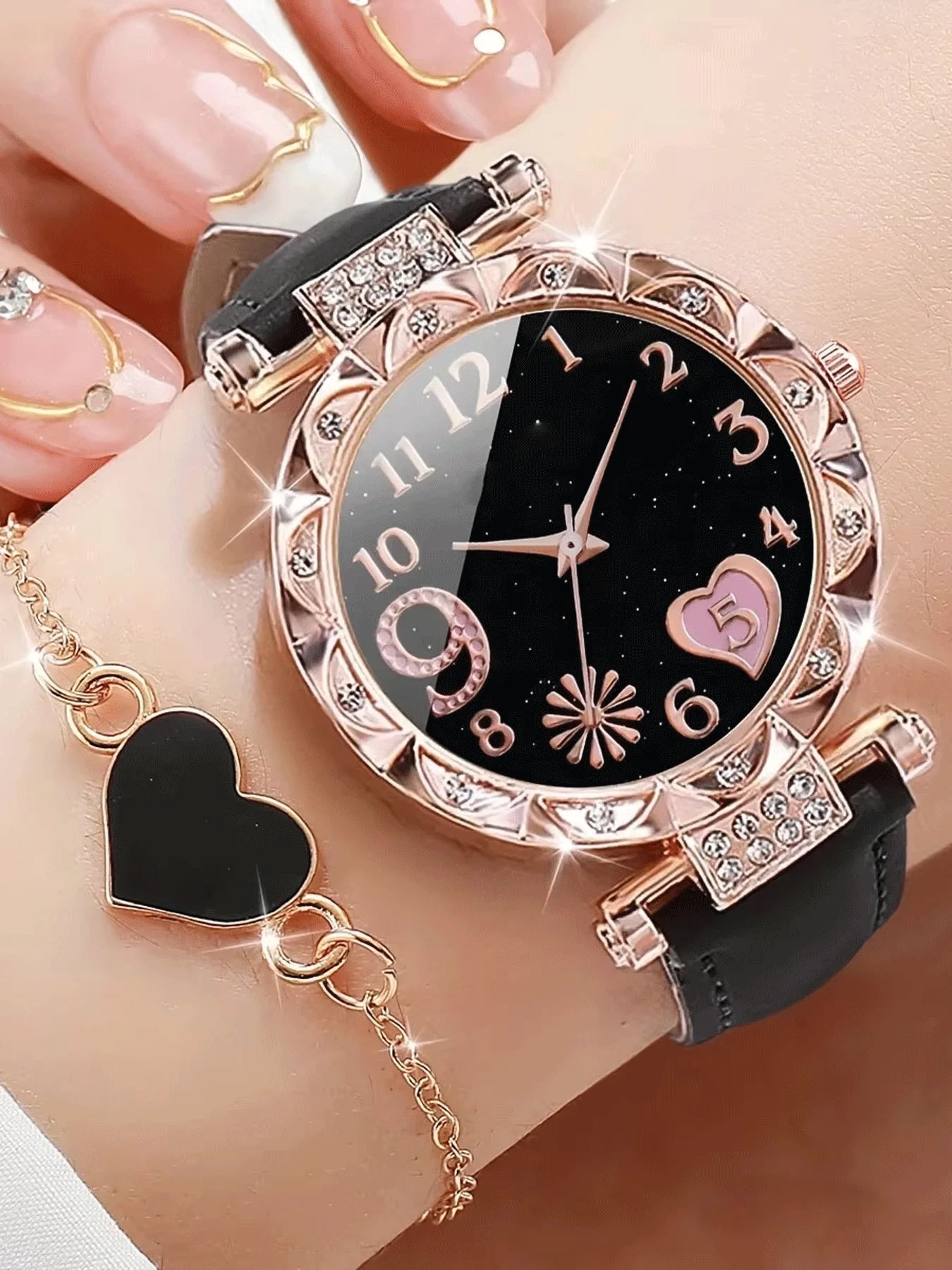 Women's Elegant Watch Set (2pcs)