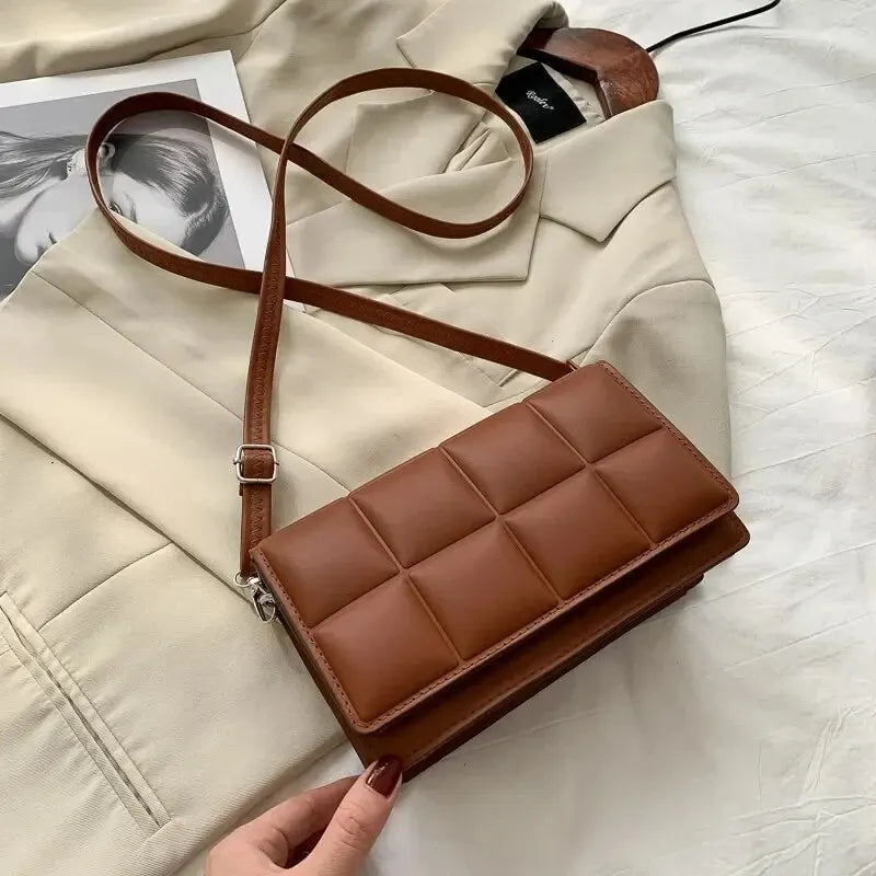 Classic PU Leather Crossbody Bag