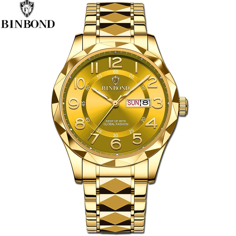 BINBOND Luminous Men's Quartz Watch