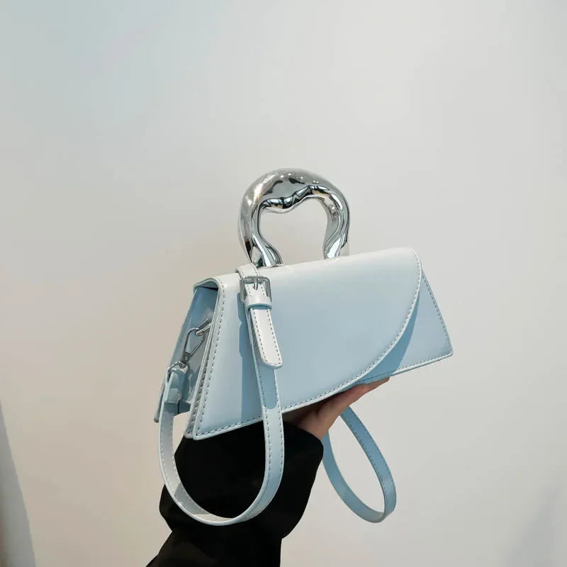 Small PU Leather Tote Bag