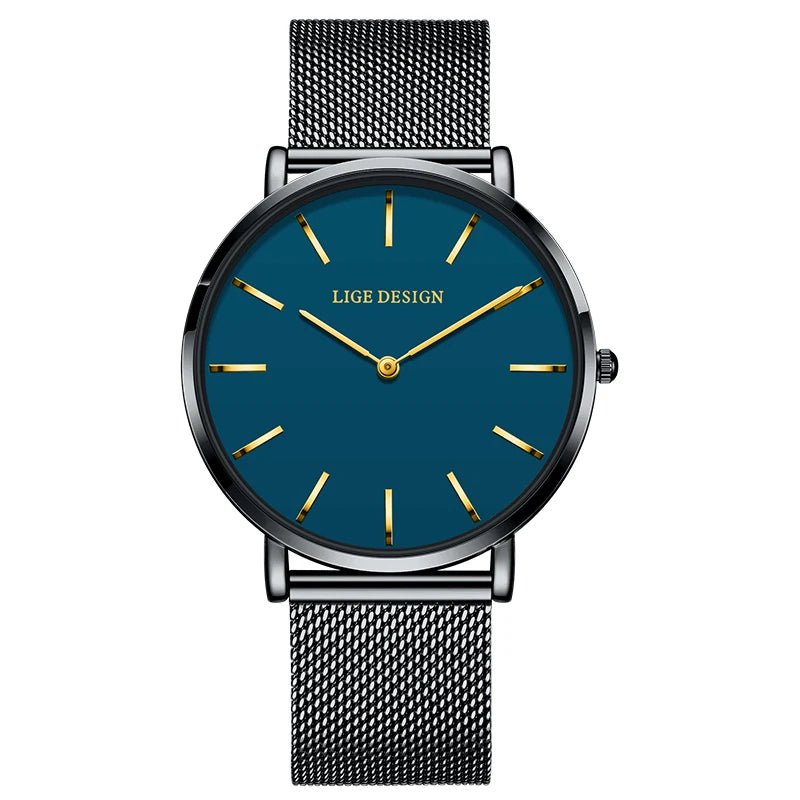 LIGE Classic Steel Ladies Watch