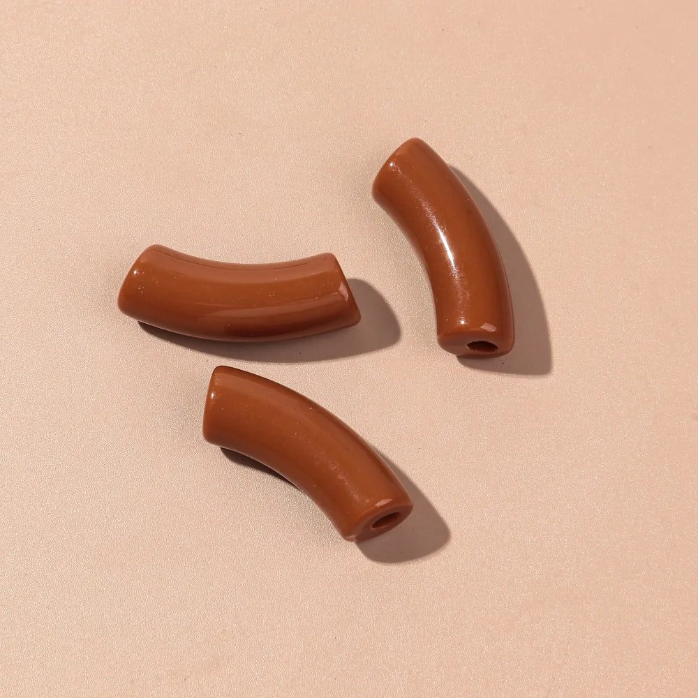 Acrylic Bamboo Tube Bead Set