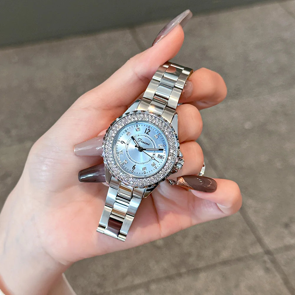 Dinimi Rhinestone Women Watch