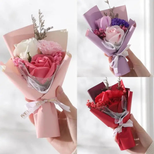 Mini Soap Rose Bouquet Gift Mother's Day