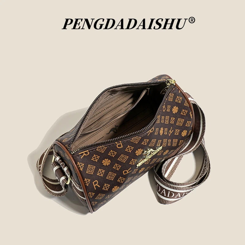 Women's Letter Print Crossbody Bag