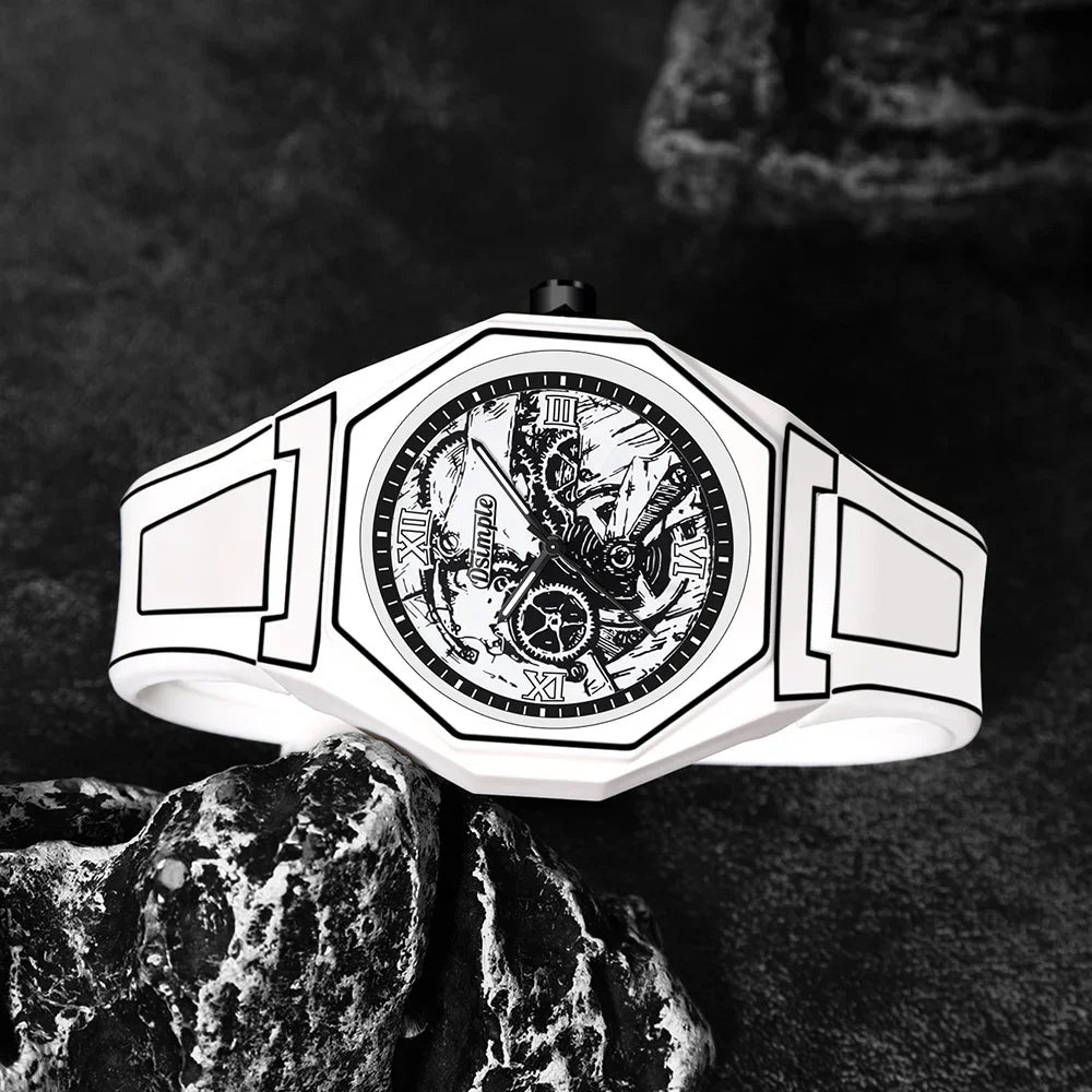 Silicone Strap Men's Casual Watch