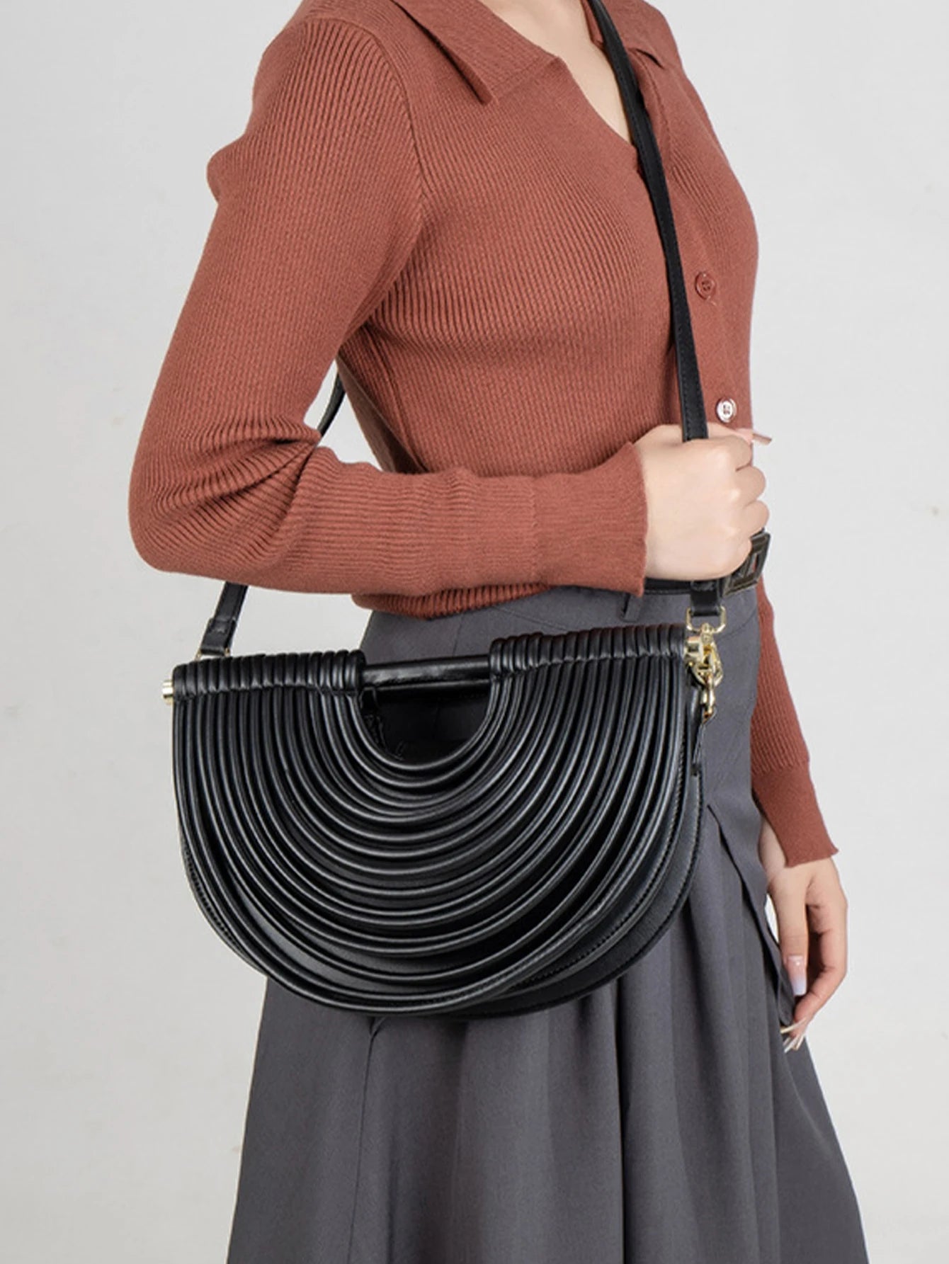 3D Circle Luxury Crossbody