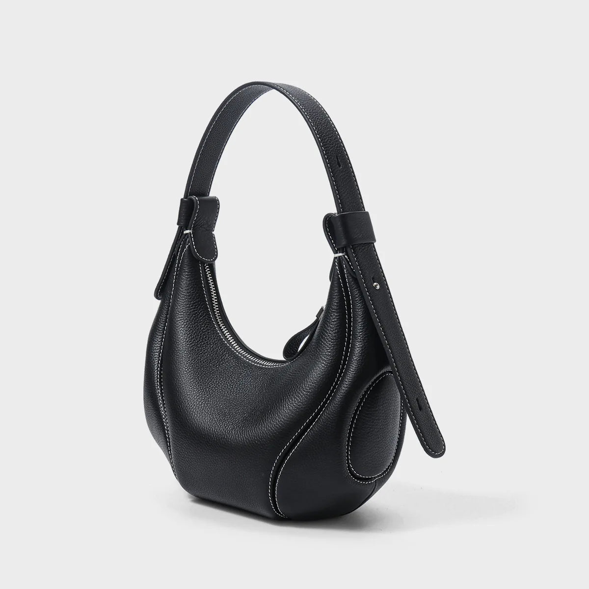 Genuine Leather Tote Crossbody Bag
