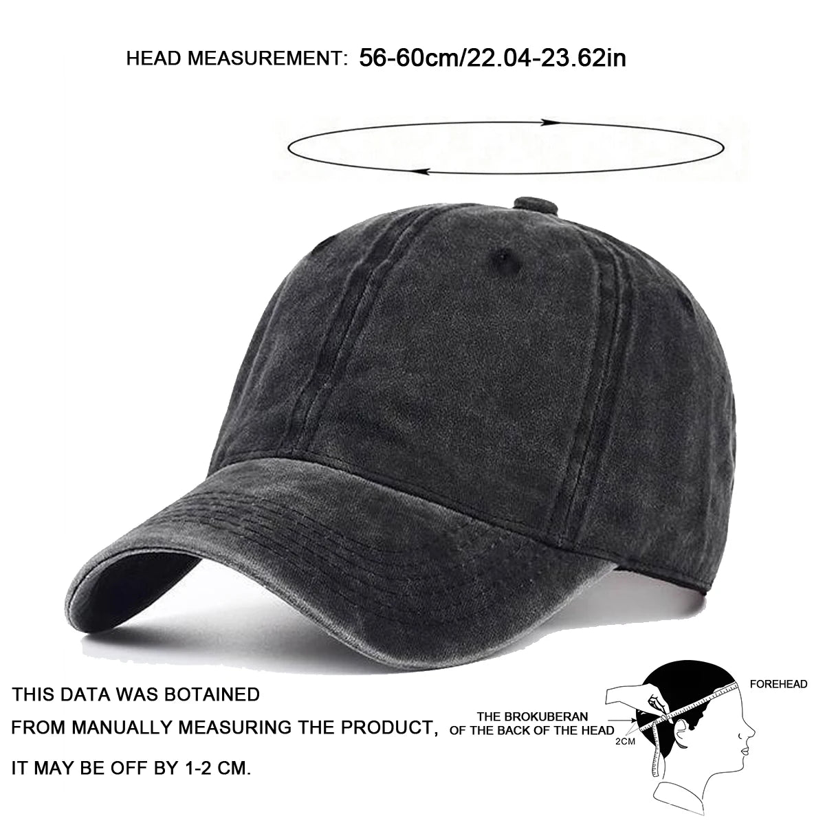 Washed Solid Baseball Cap