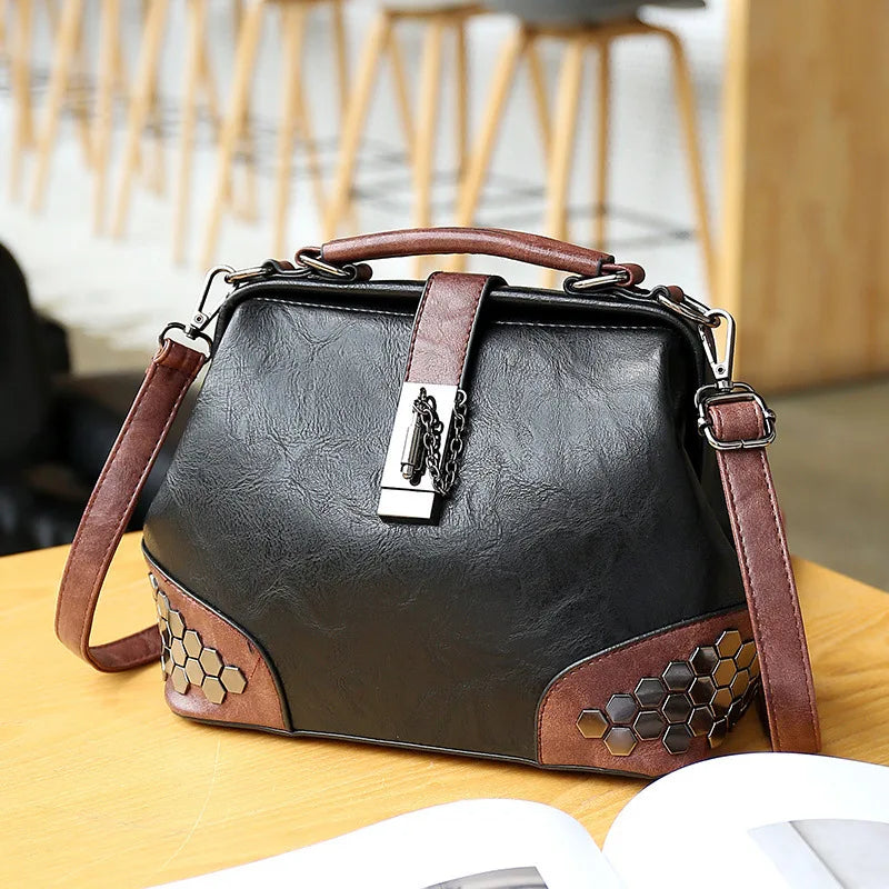 Vintage Leather Shoulder Bag
