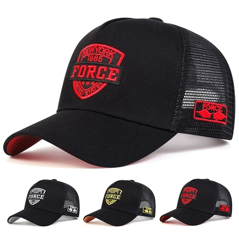 Unisex FORCE Embroidery Baseball Cap Adjustable