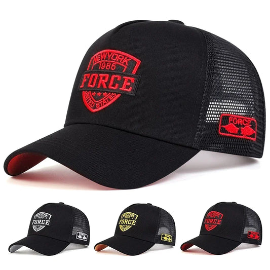 Unisex FORCE Embroidery Baseball Cap Adjustable