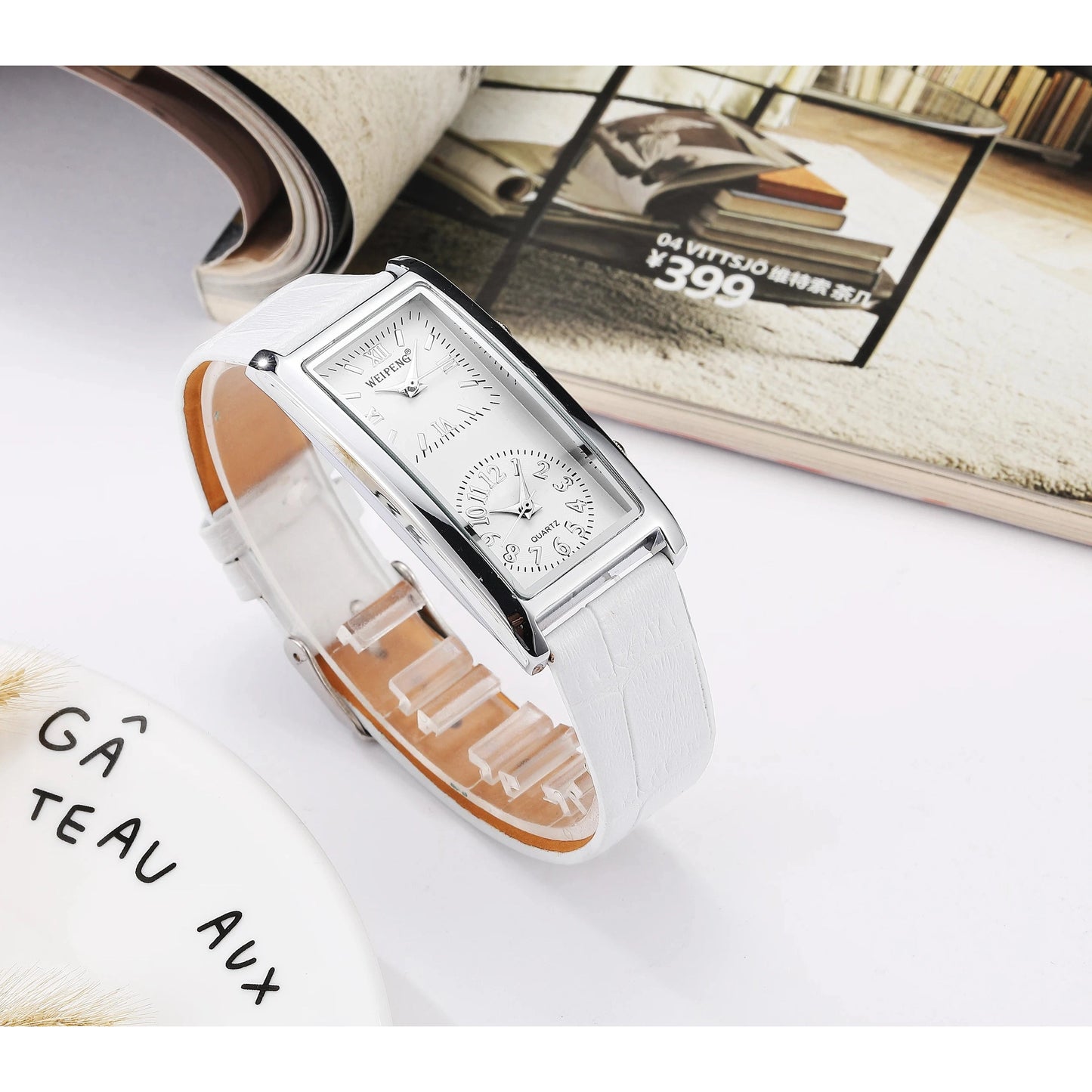 Dual Time Zone Women Watch