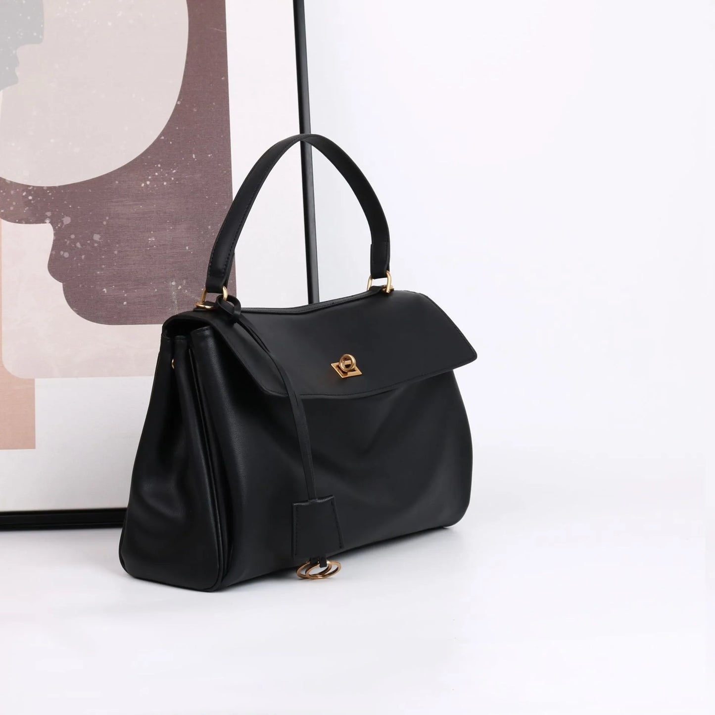 Suede Luxury Tote Bag