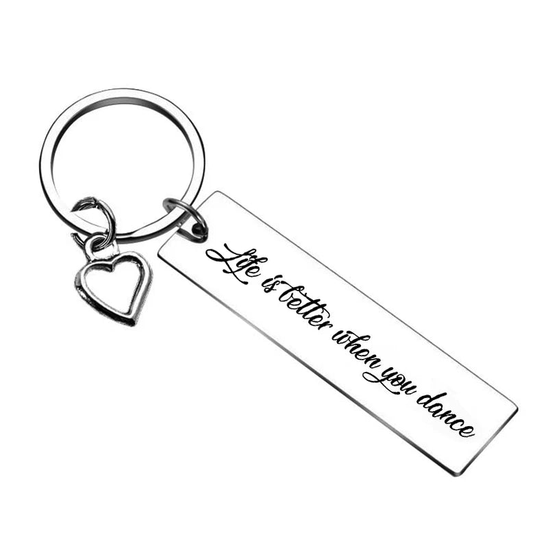 Dance Teacher Appreciation Keychain Gift