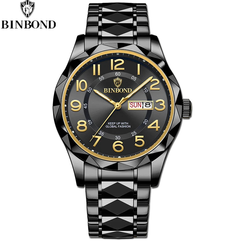 BINBOND Luminous Men's Quartz Watch