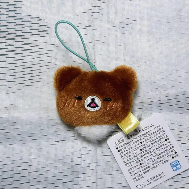 Rilakkuma Bear Phone Lanyard Plush