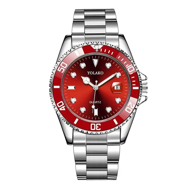 Men's Business Calendar Quartz Watch