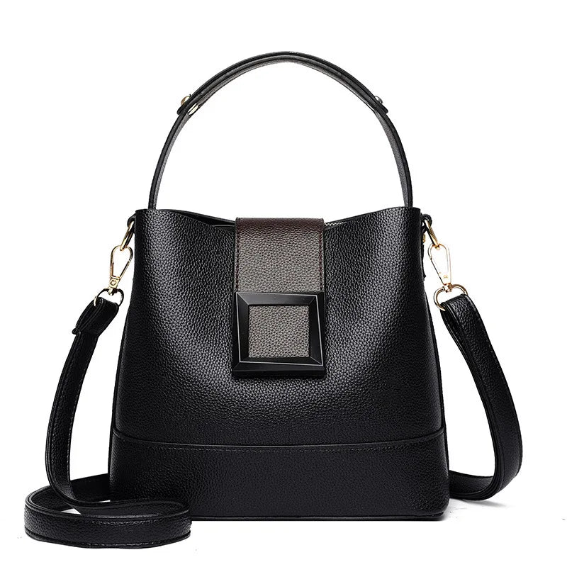 Bucket Crossbody Zipper Bag