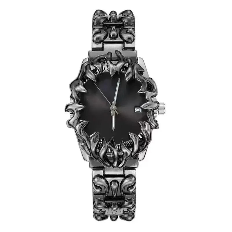 Men's Unique Paw-Shaped Quartz Watch