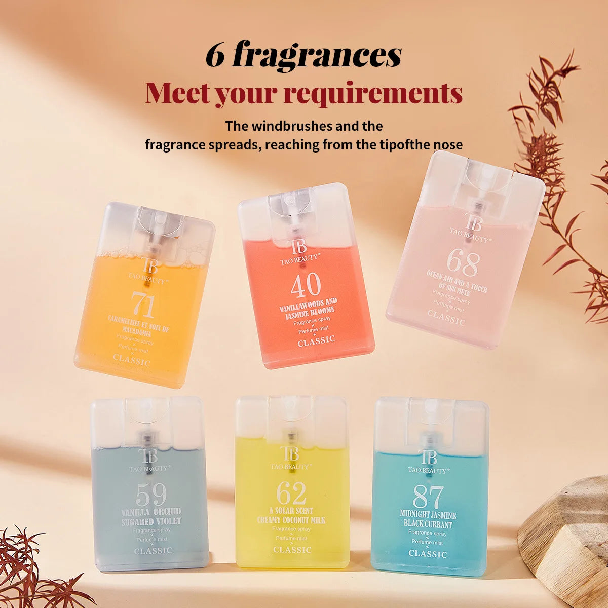 Floral Perfume Balm Alcohol-Free Travel 20ml