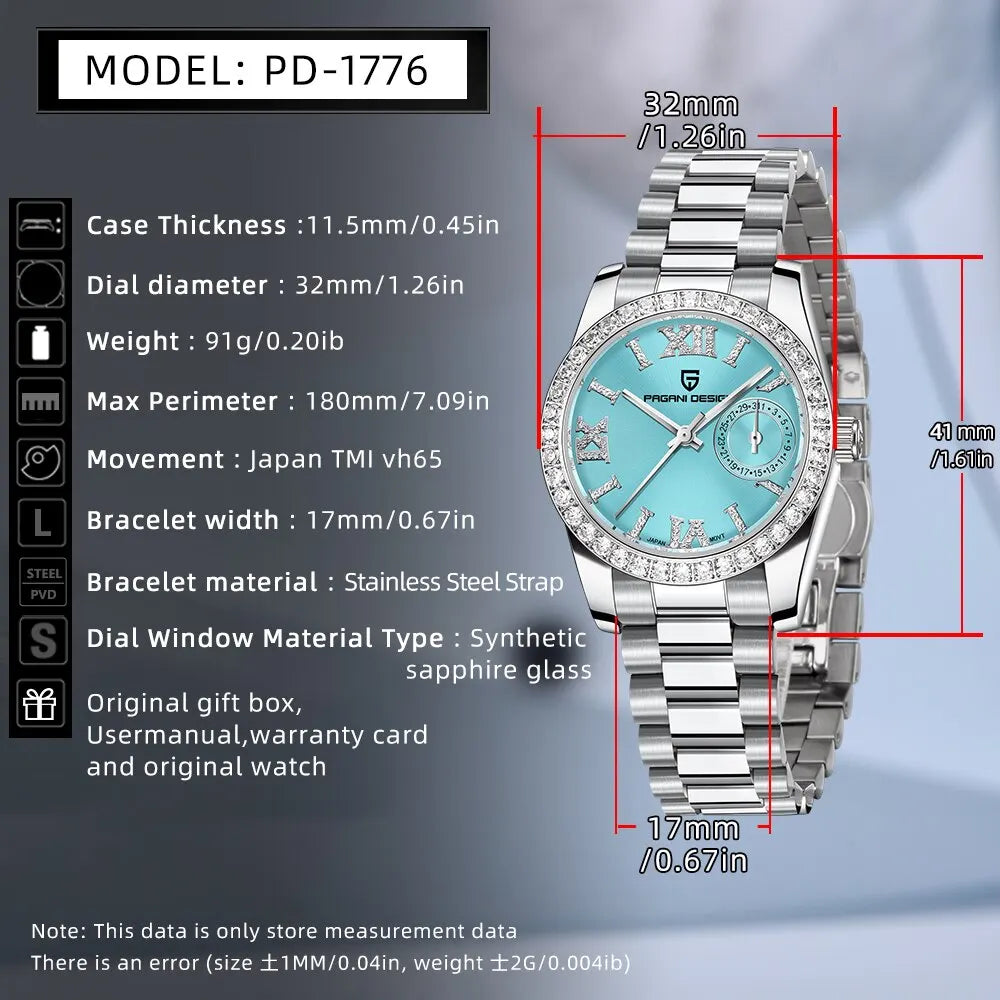 PAGANI Sapphire Women Watch