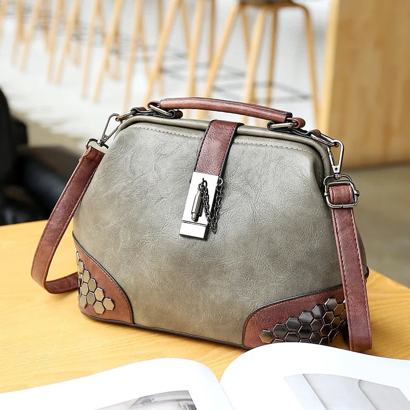 Vintage Leather Shoulder Bag
