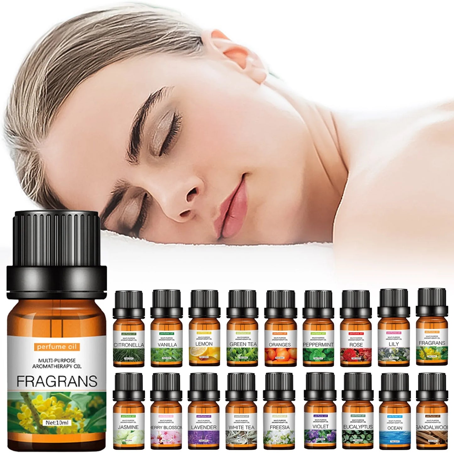 Flower Fruit Essential Oil Aroma Diffuser
