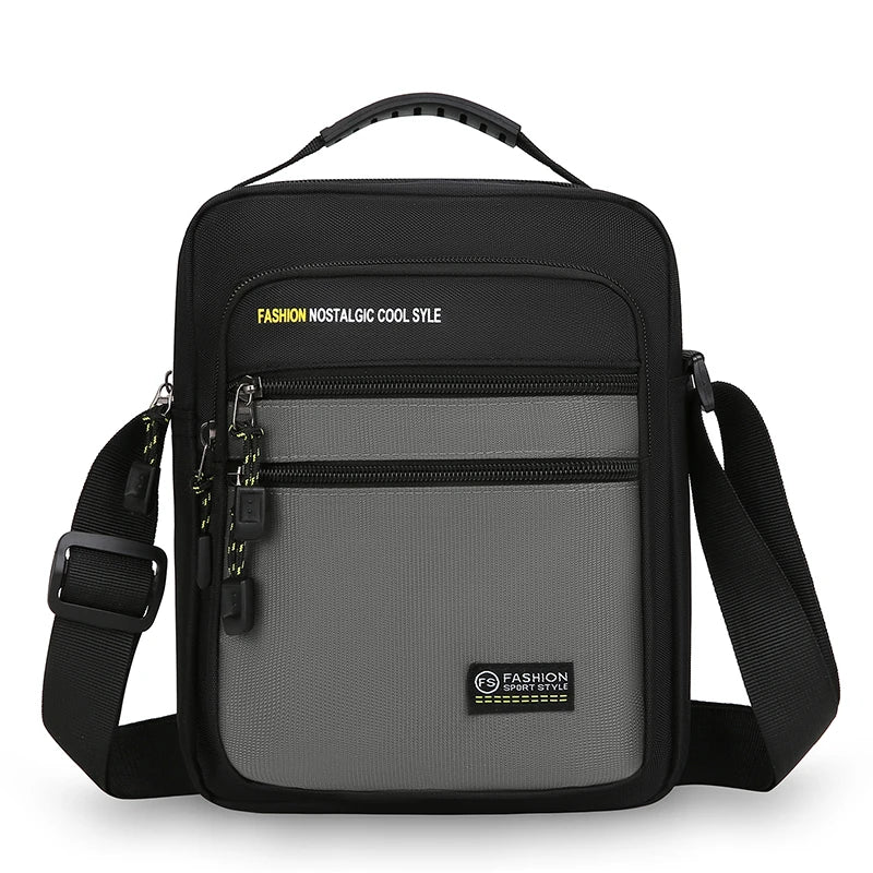 Men's Multi-Pocket Crossbody Bag