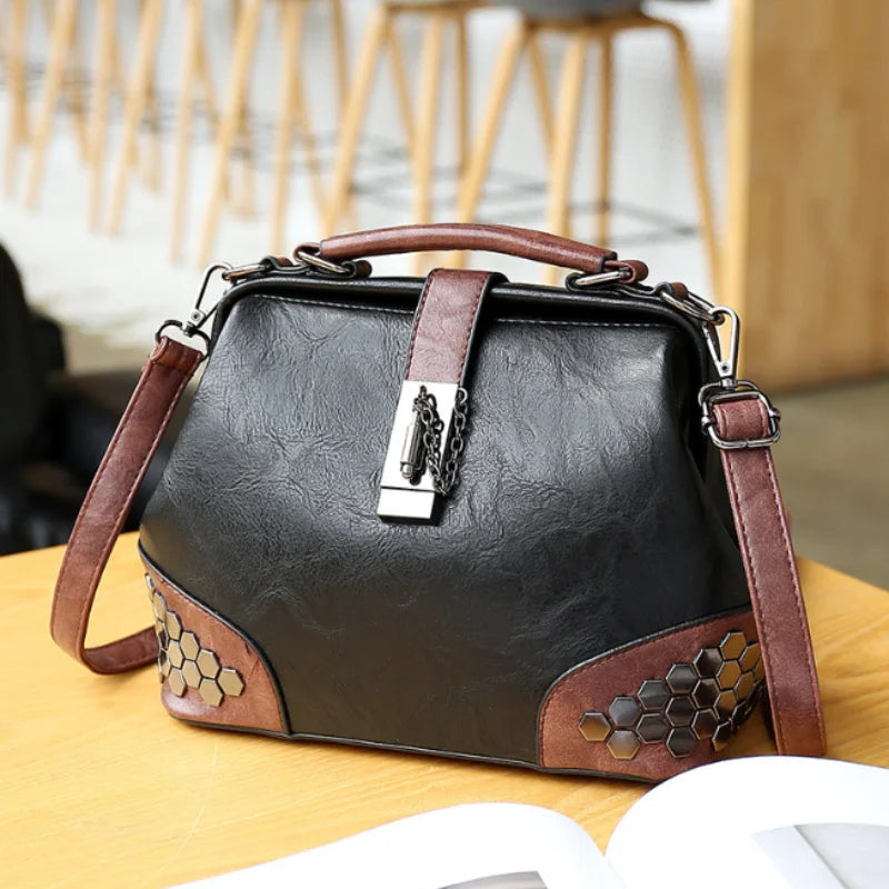 Vintage Leather Shoulder Bag