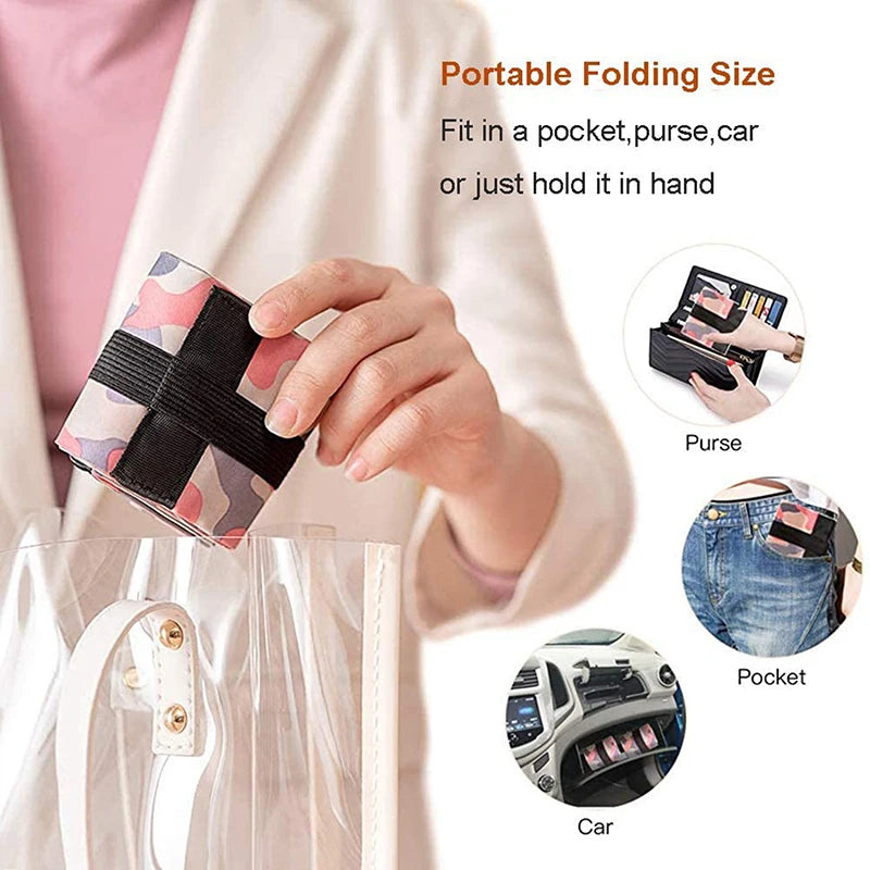 Camouflage Foldable Shopping Bag
