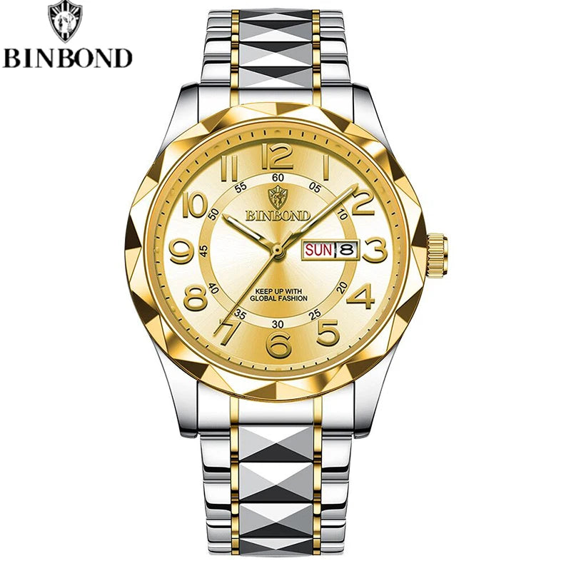BINBOND Luminous Men's Quartz Watch