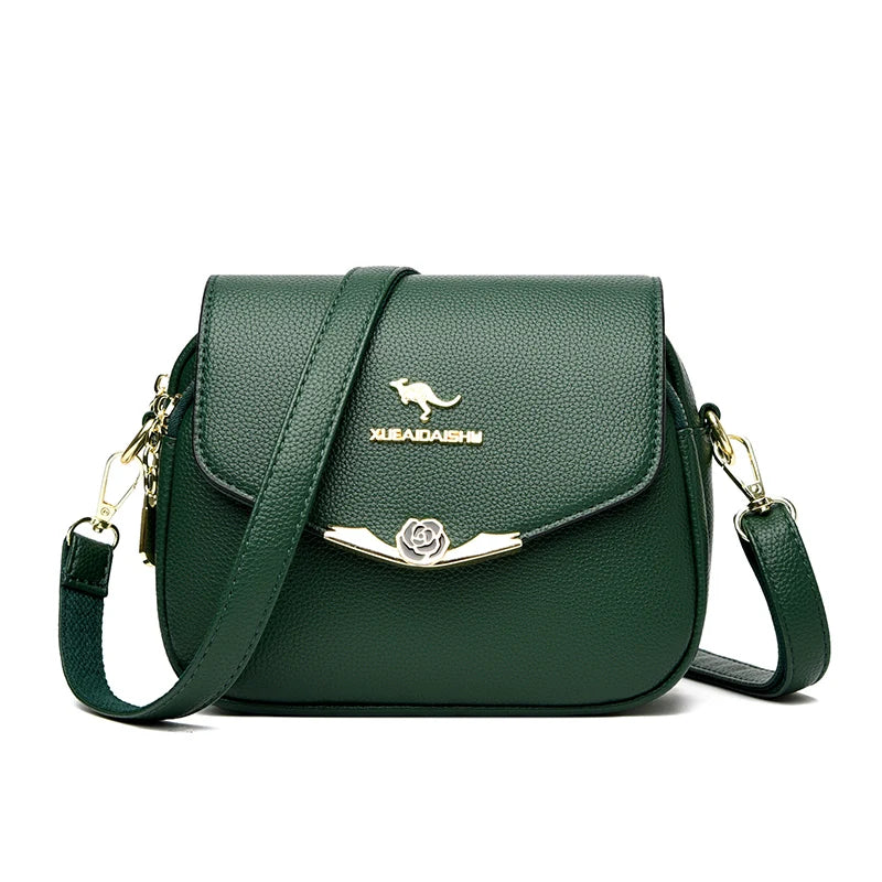 Soft Leather Small Messenger Bag