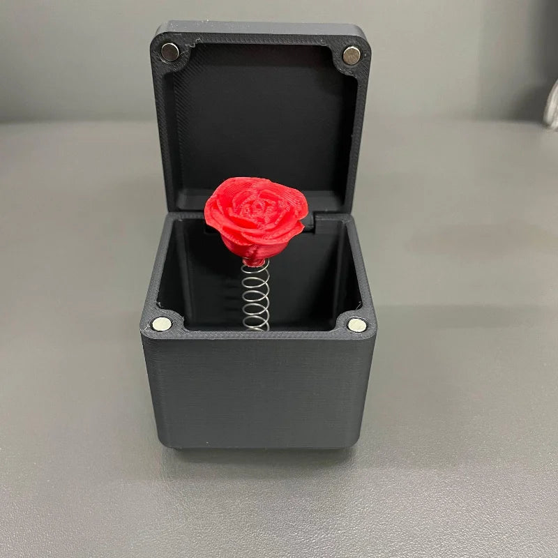 3D Surprise Pop Up Rose Gift Box