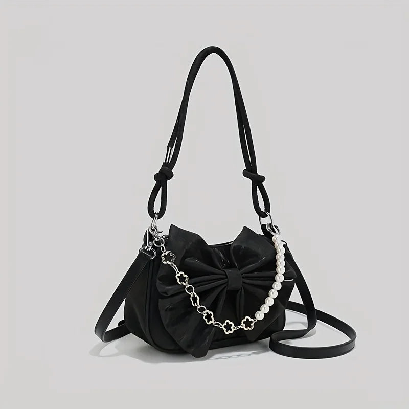 Bow Shoulder Bag Unique Design
