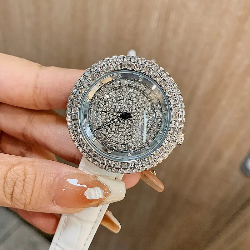 Women's Luxury Crystal Diamond Quartz Watch
