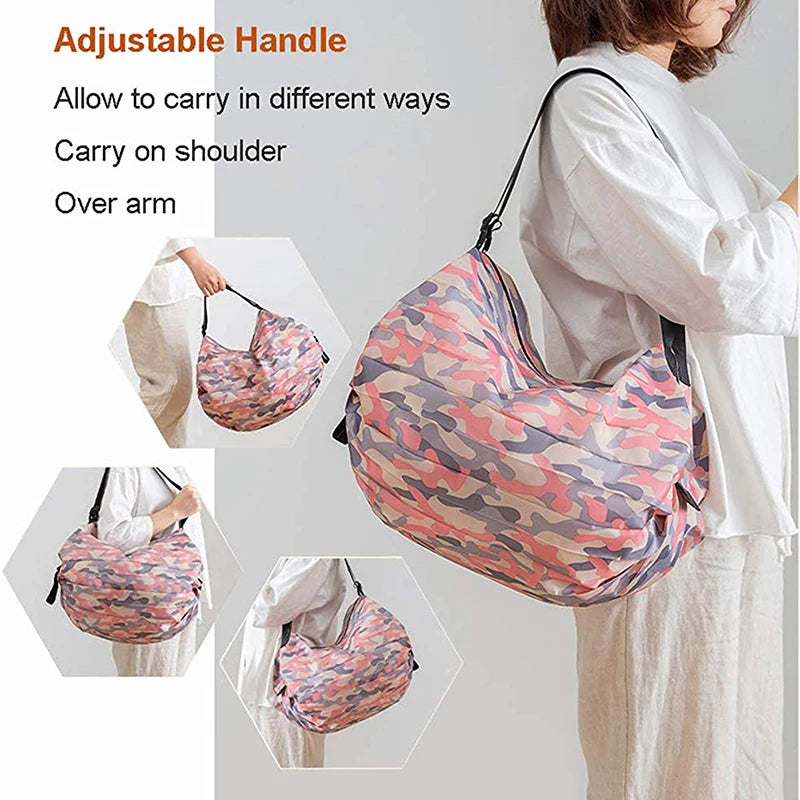 Camouflage Foldable Shopping Bag