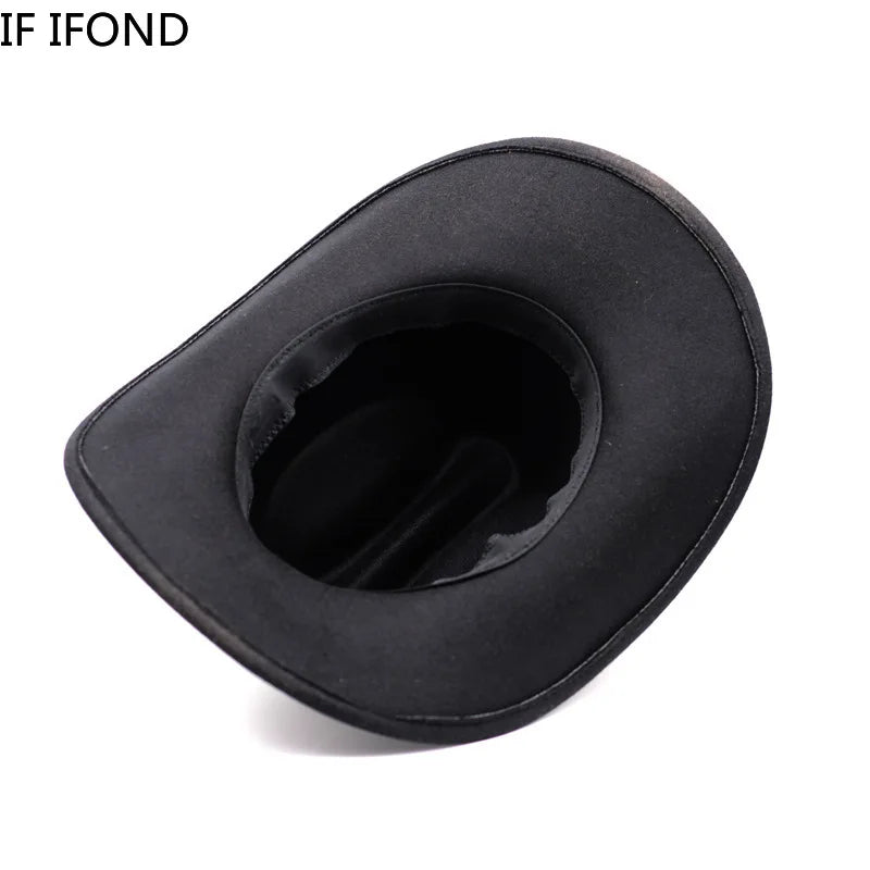 Vintage Wide Brim Cowboy Hat