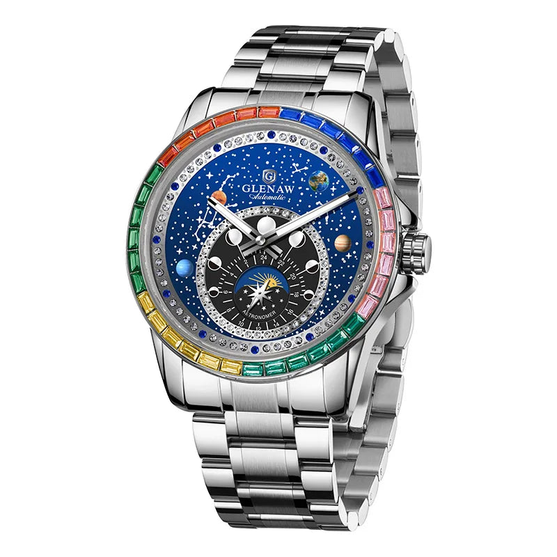 Golden Mechanical Men Watch