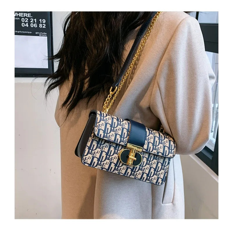 French Chain Crossbody Bag