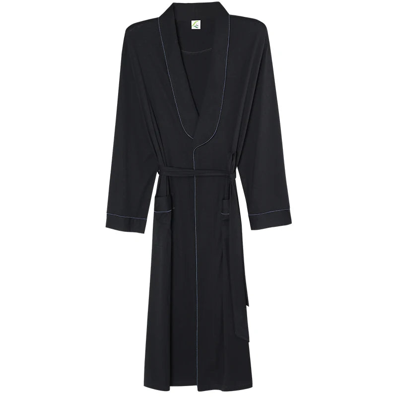 Cotton Kimono Men Bathrobe