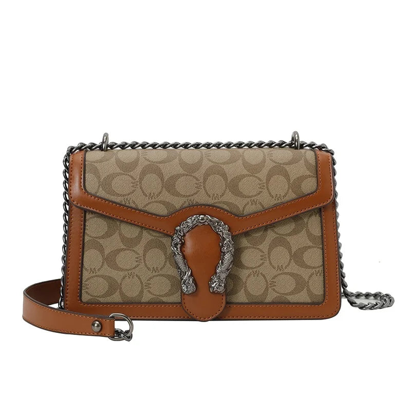 Frosted Luxury Shoulder Handbag