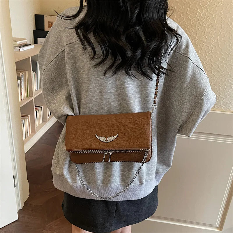 Women's Retro Chain Shoulder Crossbody Bag